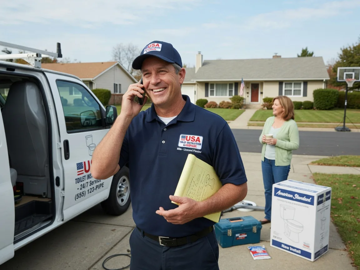 Toilet Installation Le Claire, IA FAQs